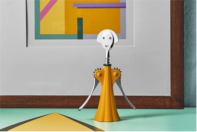 Produktbild Alessi Korkenzieher gelb/dunkelgelb (Korkenzieher)