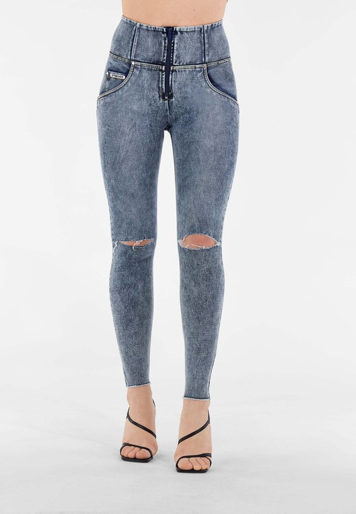 Jeans lavati - Cuciture gialle