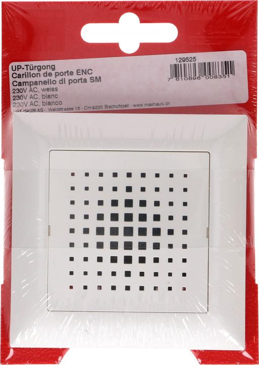 Produktbild Feller EdizioDue Sonnerie Türgong UP (Drahtgebunden)