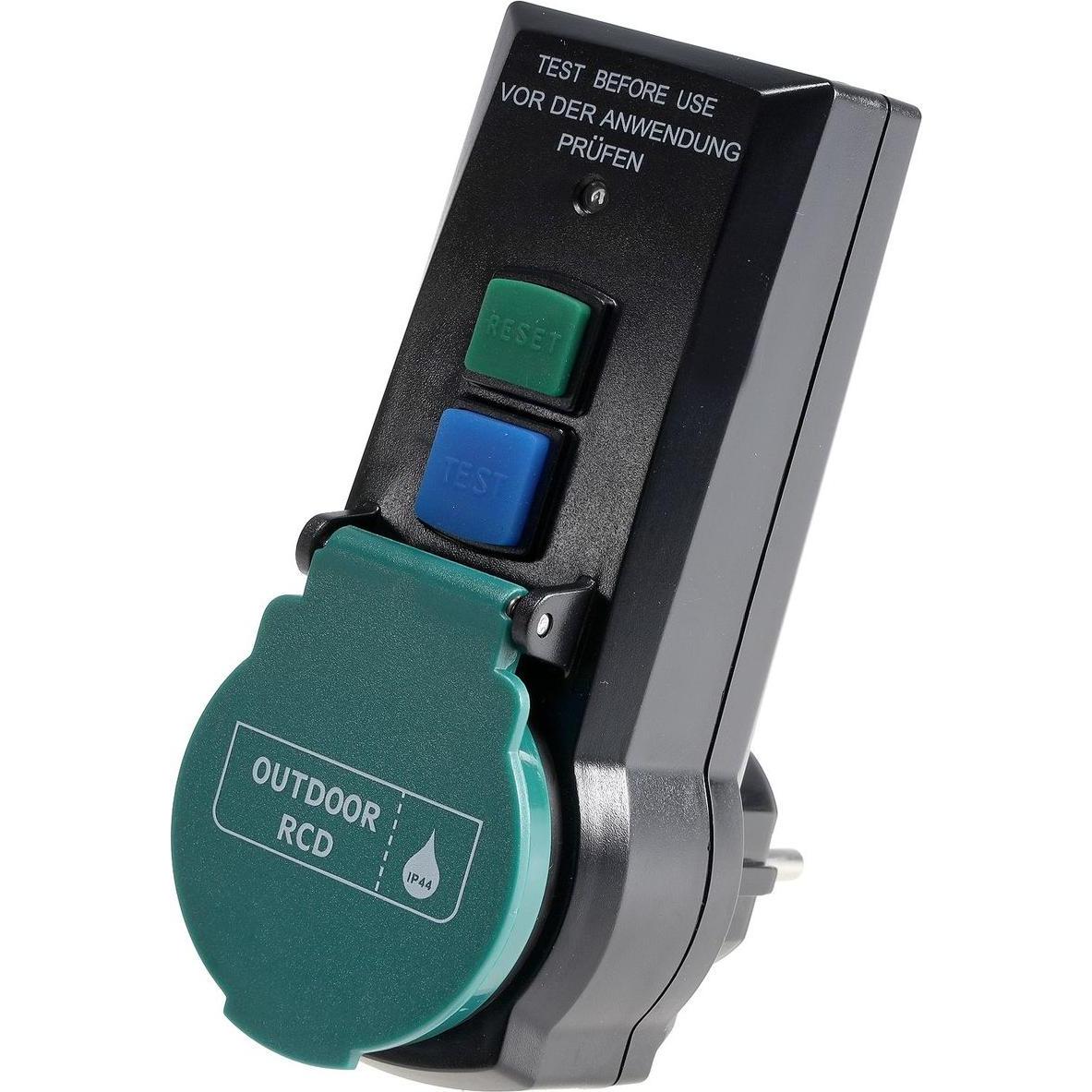 Thumbnail - Chilitec, Netzstecker + Netzkupplung, Personenschutz-Adapter IP44 15494