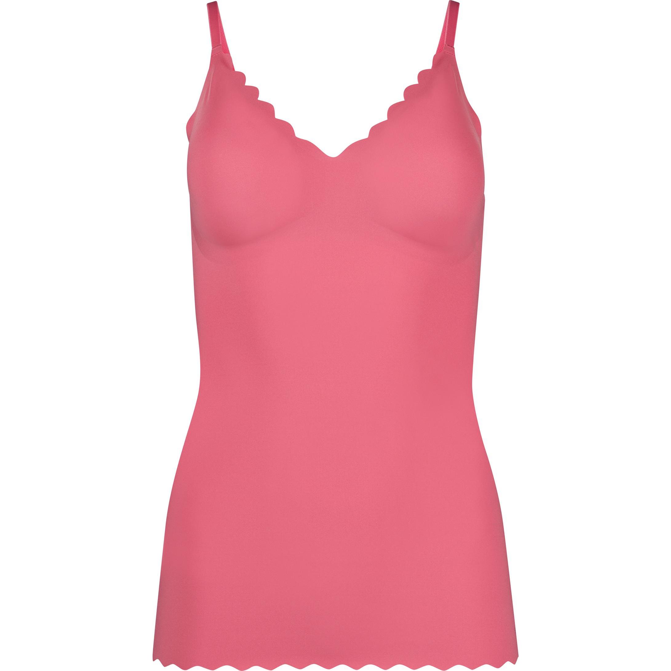 Skiny, Damen, Shirt, Unterhemd Casual Bequem sitzend, Rosa, (42)