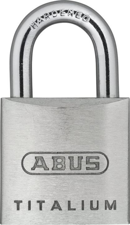 Actual product image Abus Padlock TITALIUM 64TI/20 Twins-Pack