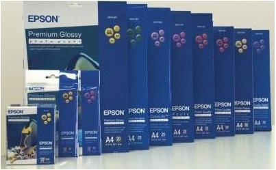 Actual product image Epson Premium Semigloss (251 g/m², A4, 20 x)