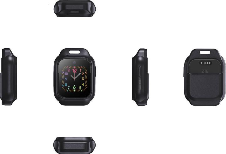 ZTE K2/K2 Pro smartwatch strap and case, black
