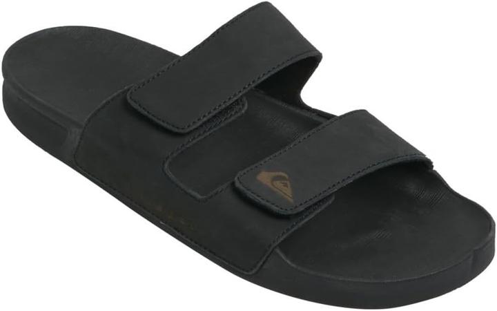 Quiksilver Rivi leren sandalen voor heren, Black 1, 40 EU (40)