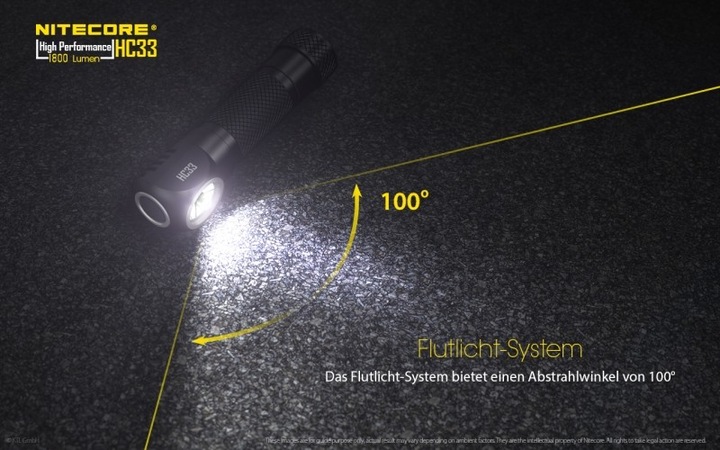 Produktbild Nitecore Hc33 (1800 lm)