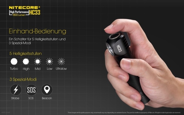 Produktbild Nitecore Hc33 (1800 lm)