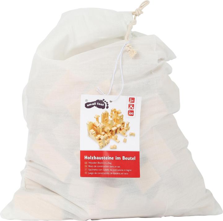 Produktbild small foot Holzbausteine im Beutel