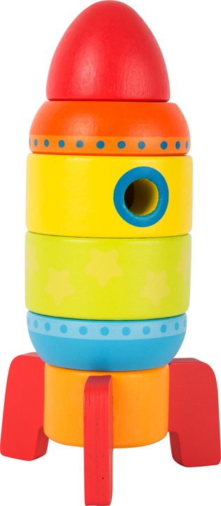 Produktbild small foot Bunte Stapelrakete