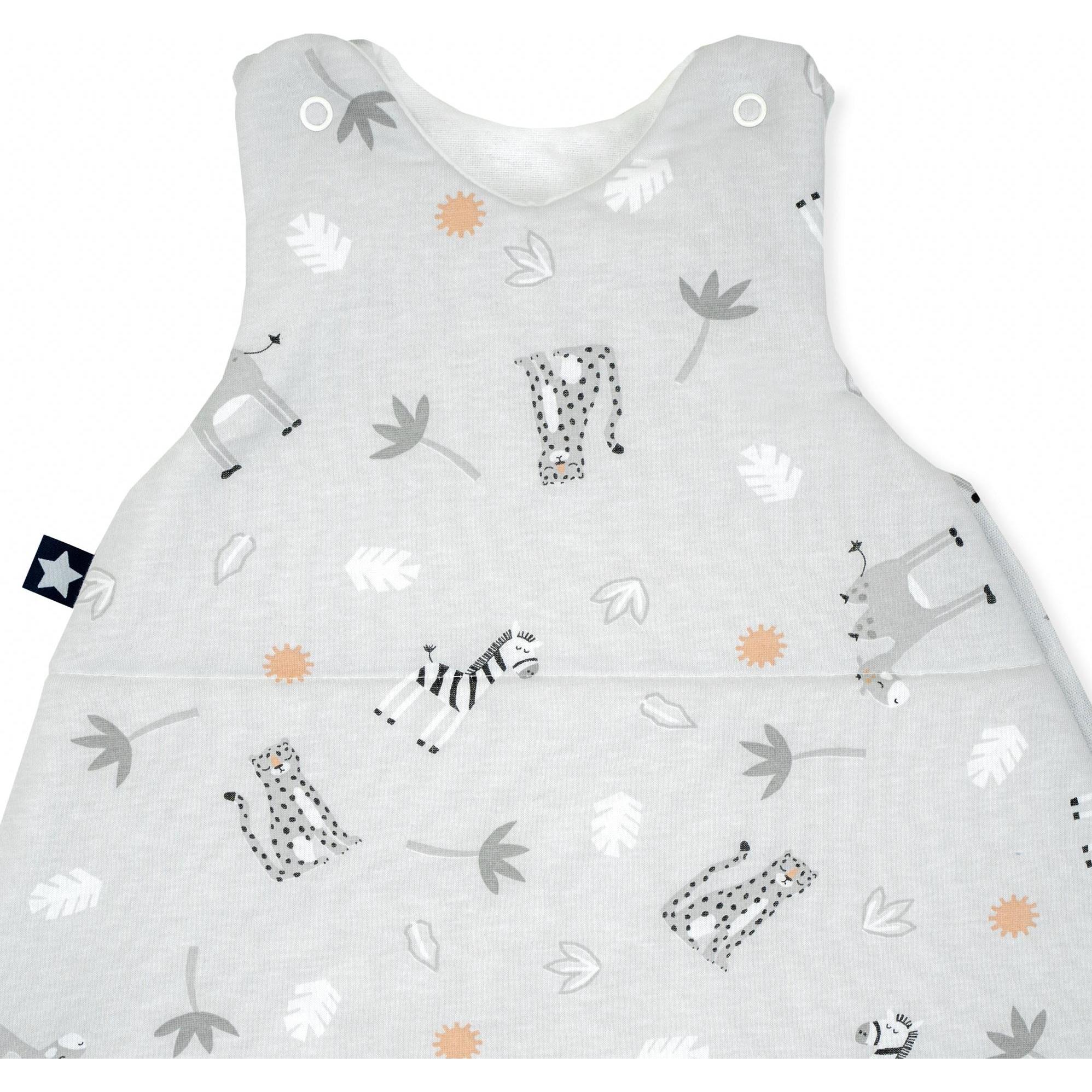 Julius Zöllner, Babyschlafsack, Babyschlafsack Neo - Savanne Grau (52 cm)