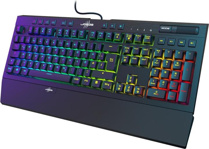 Image du produit Urage Clavier de jeu Exodus 900 Mechanical, switches bleus (DE, Filaire)