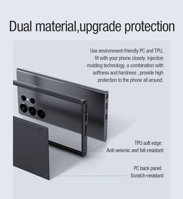 Produktbild Nillkin Super Frosted Shield Pro Magnetic Series Hülle (Samsung Galaxy S23 Ultra)