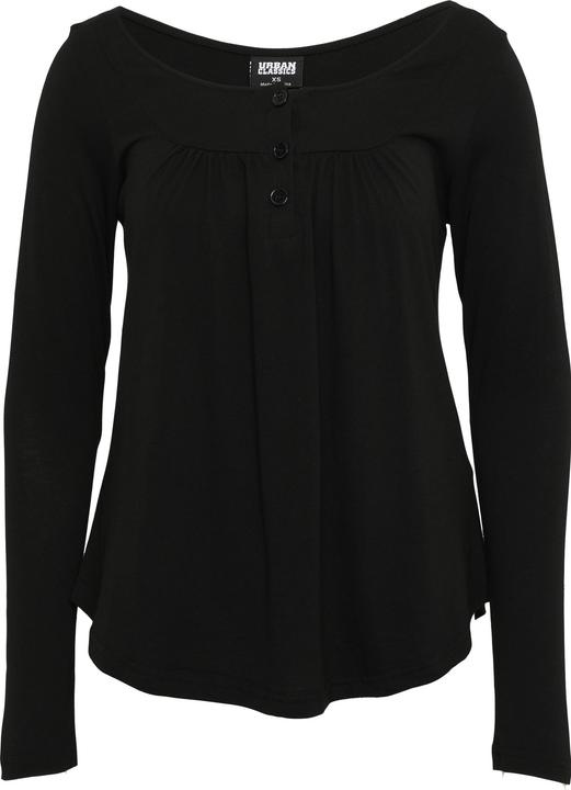 Produktbild Urban Classics Ladies Viscose Button Up Longsleeve (S)