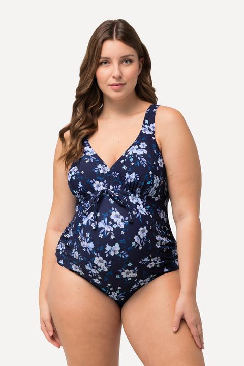 Immagine prodotto Ulla Popken Bellieva Badeanzug, Umstandsmode, Softcups, Blüten Print (46)