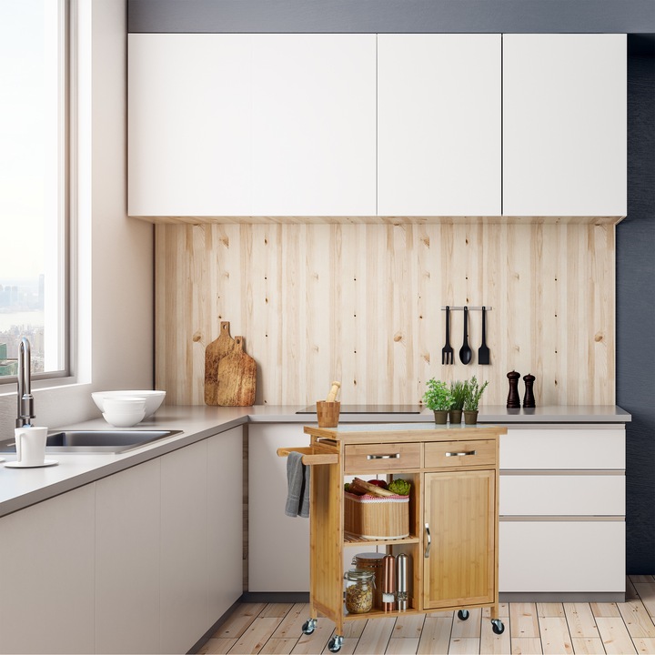 Image du produit Relaxdays Chariot de cuisine