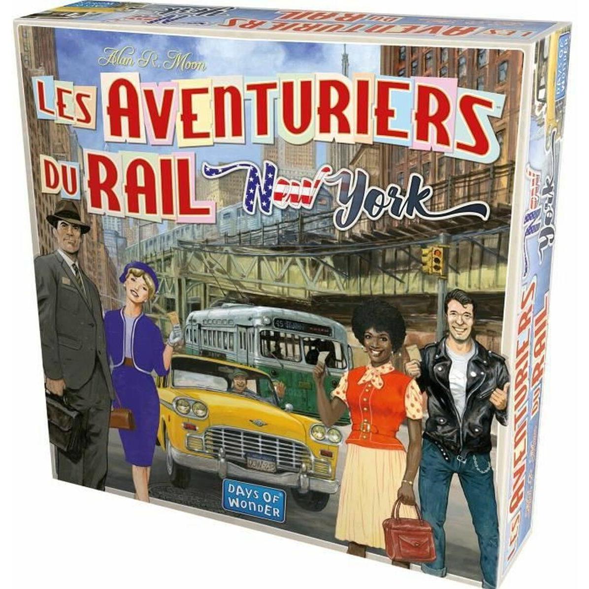 Days of Wonder Ttr Les Aventuriers Du Rail New York (Fr) (Francese, 2 - 4 Giocatori)