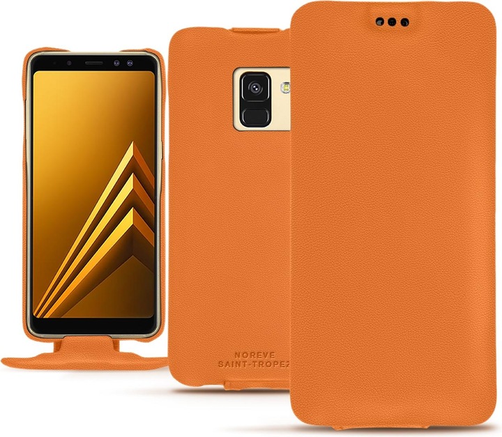 Noreve Lederschutzhülle vertikal (Samsung Galaxy A8 (2018))