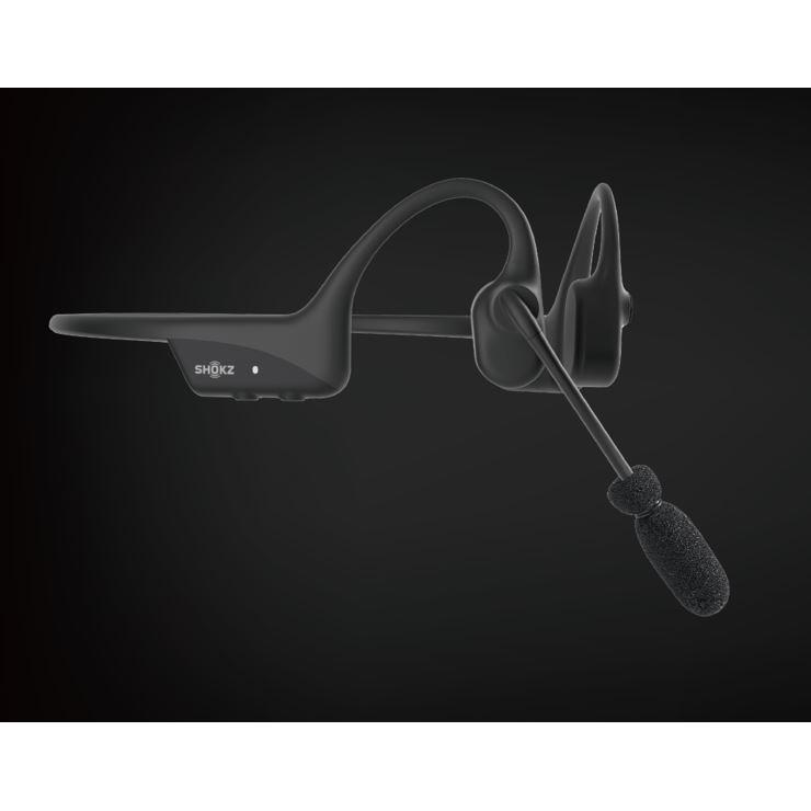 Shokz OpenComm2 2025 Industrial Version Bluetooth Wireless Bone Conduction Headset (Senza fili), Cuffie da ufficio