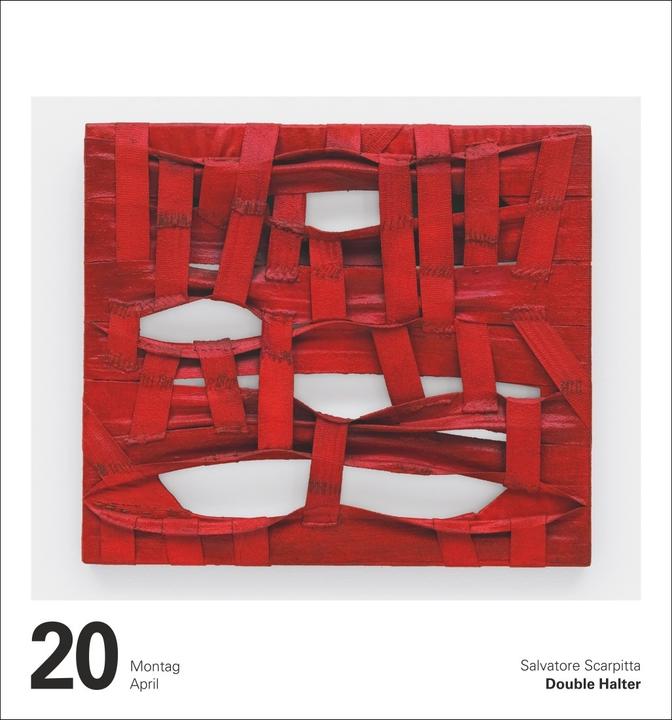 Produktbild Harenberg Kunst Tagesabreisskalender 2026 - Kulturkalender - Künstler, Werke, Museen (Harter Einband, Deutsch)