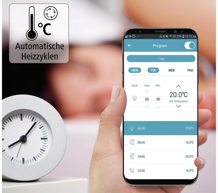 Actual product image Hama Smart radiator thermostat