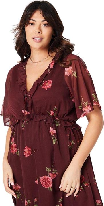 Immagine prodotto Dorothy Perkins Vestito Midi Plus Floreale Fronzolo Donna (44)