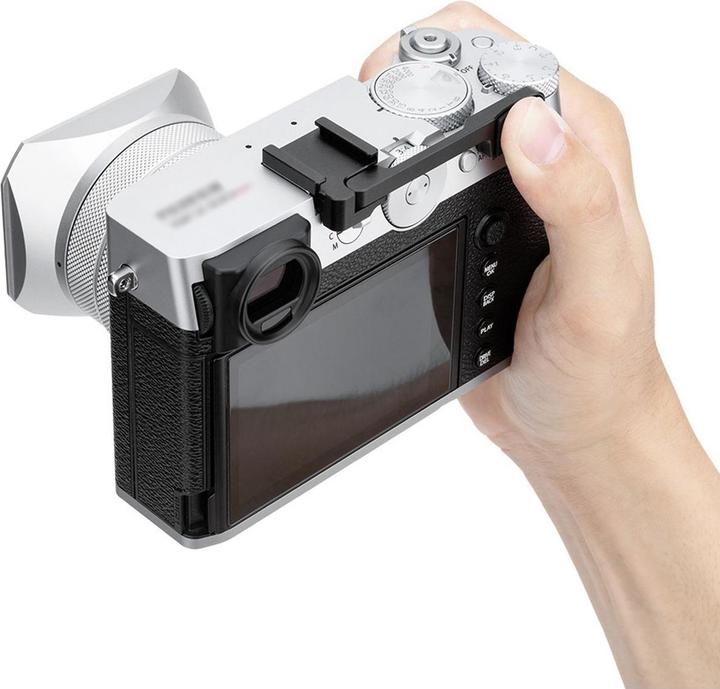 Actual product image JJC TA GFX100RF Black Thumb Up Grip (Handgrip)