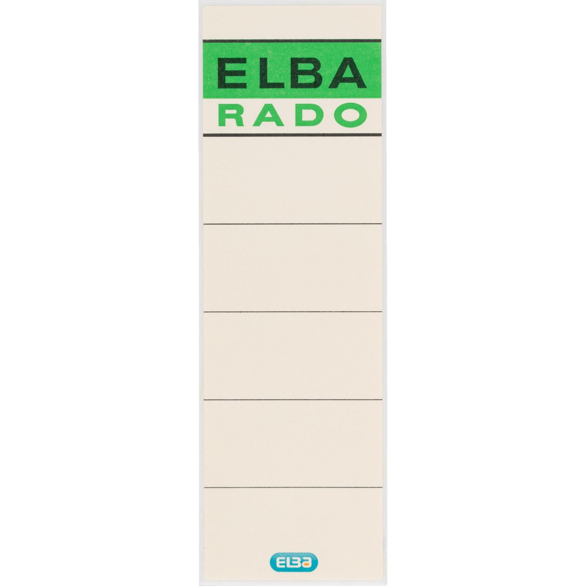 Elba, Ordner Zubehör, Etikette 190x59mm