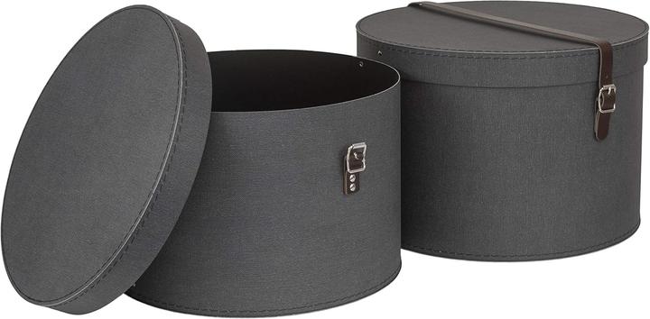 Immagine prodotto Bigso 2er-Set Runde Aufbewahrungsboxen mit Deckel