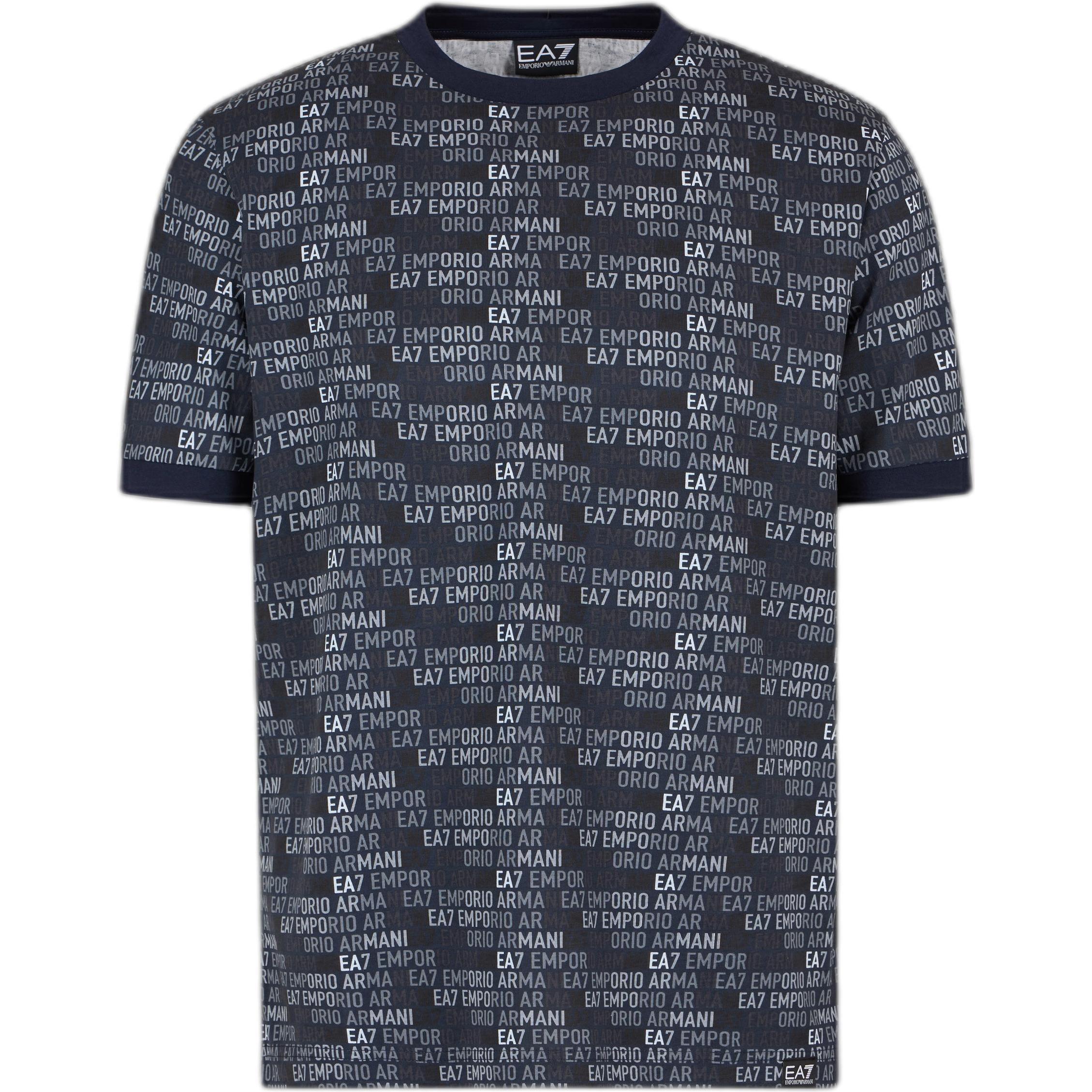 Emporio Armani, Herren, Shirt, T-Shirt, Blau, (M)