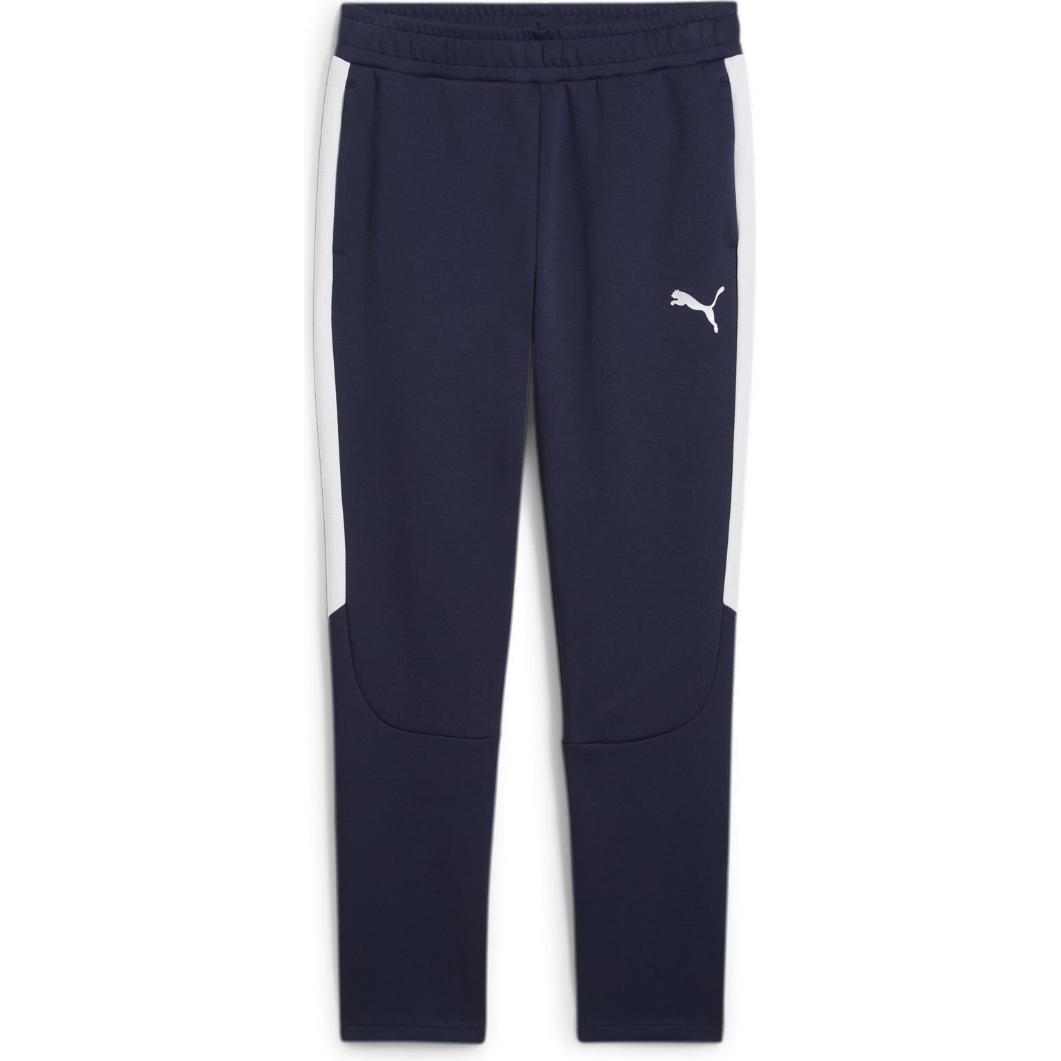 Puma, Herren, Sporthose, teamEVOSTRIPE Pants (XXL), Blau, XXL