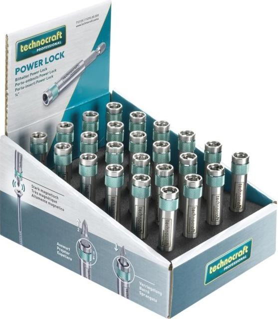 Actual product image technocraft Bit holder 1/4" POWER LOCK (11mm)
