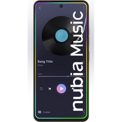 ZTE Nubia Music Pop Art 4Gb Smartphones (128 GB, Mehrfarbig, 6.60", Dual SIM, 50 Mpx), Smartphone, Mehrfarbig
