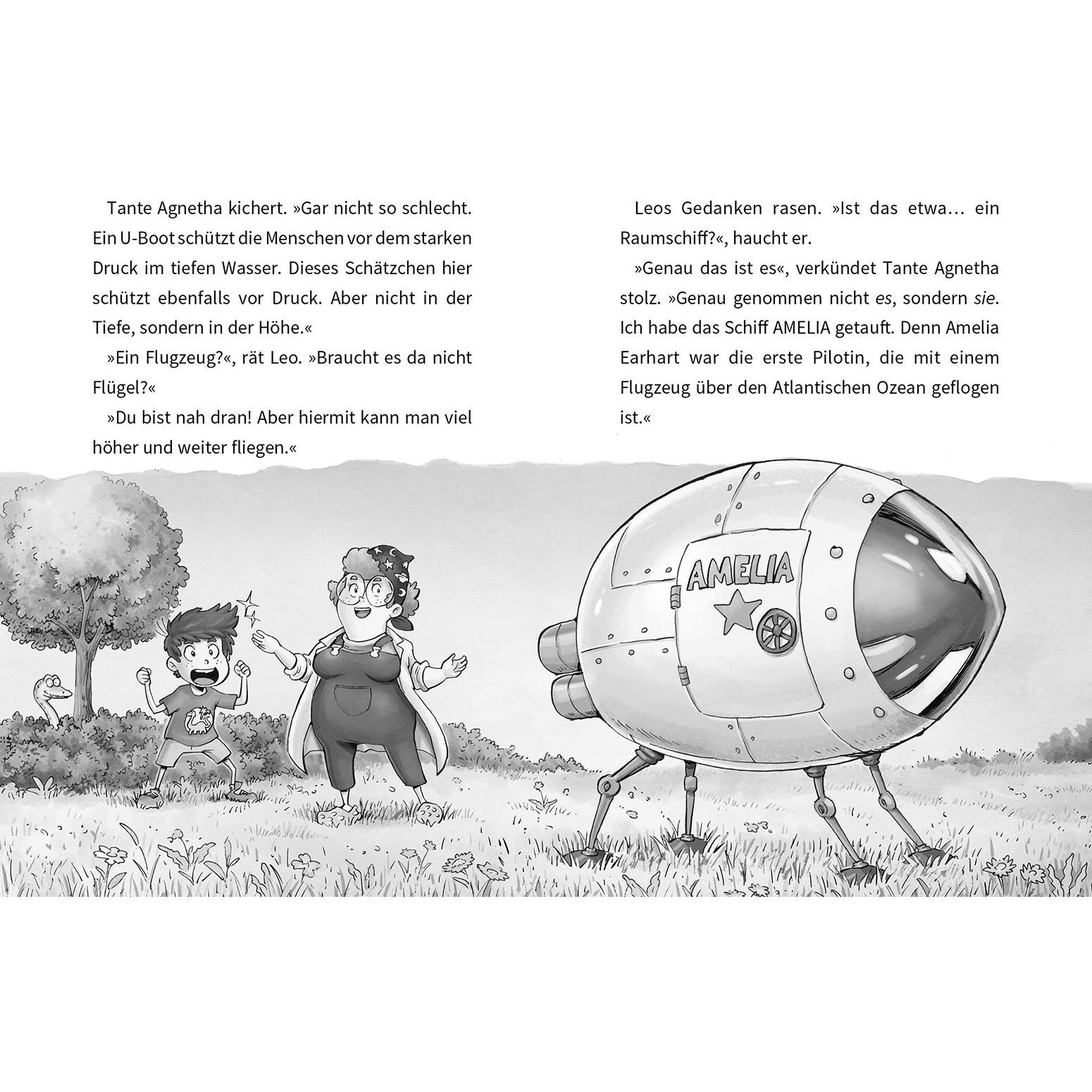 Thumbnail - Leos wilde Abenteuer - Mond-Fieber, Kinderbücher von David Füleki, Andreas Völlinger