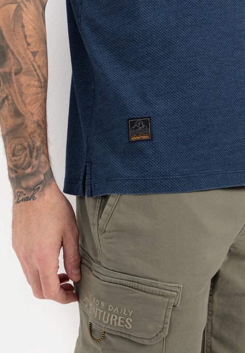 Image du produit Camel Active Polo avec impression allover minimale (S)