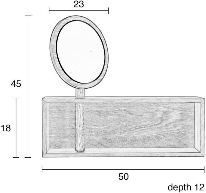 Produktbild Zuiver Kandy (50 x 12 x 45 cm)