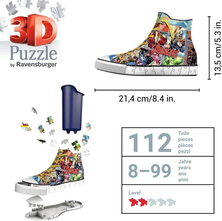 Produktbild Ravensburger Sneaker Avengers (108 Teile)