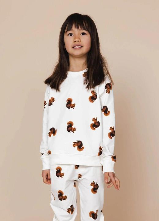 Produktbild Snurk Pullover Kinder Eichhörnchen (140)