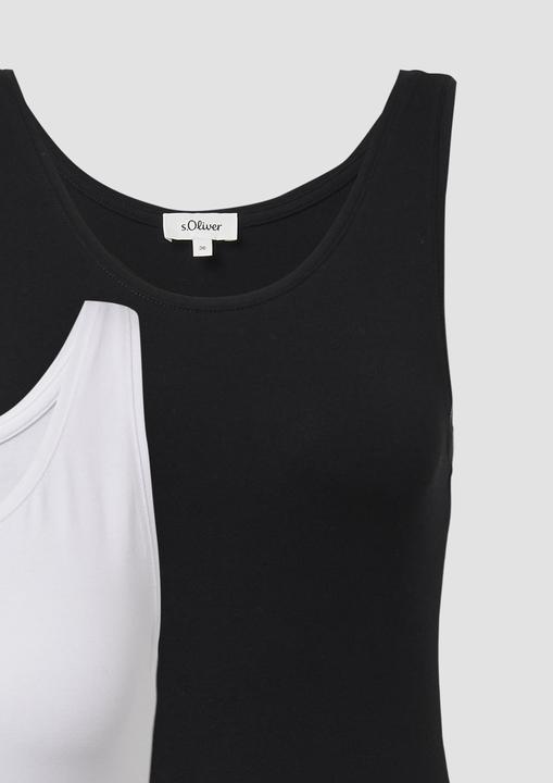 Produktbild s.Oliver T-Shirt Basic Top aus Jersey im 2er-Pack (32)