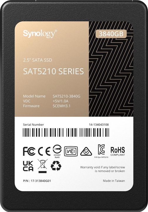 Synology SAT5210-3840G (3840 GB, 2.5")