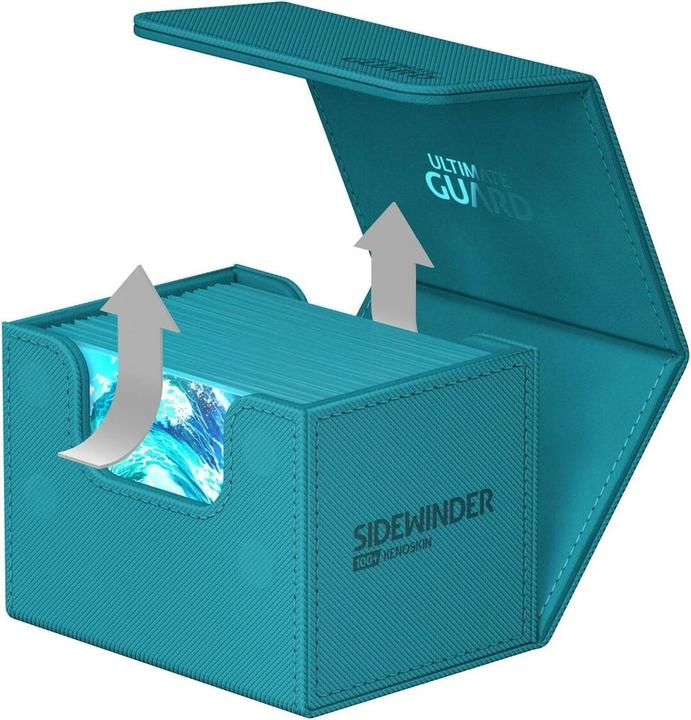 Actual product image Ultimate Guard UGD011215 - Sidewinder 100+ XenoSkin Monocolor, Petrol