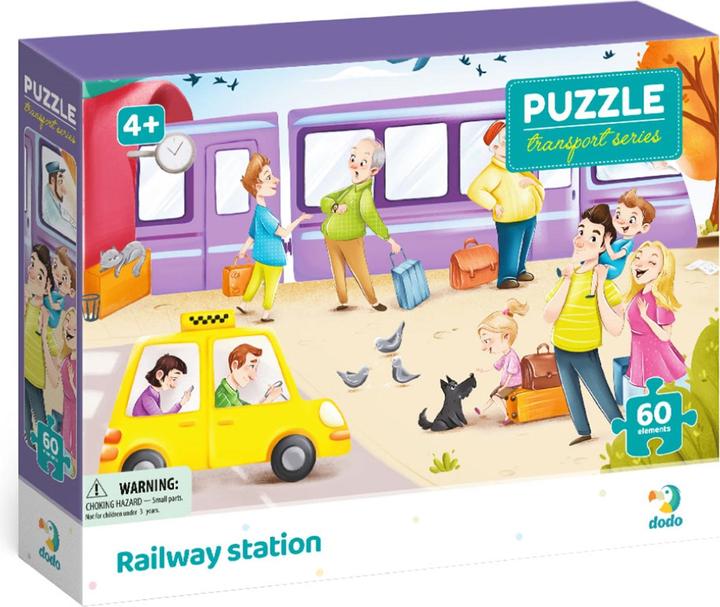 Produktbild Dodo Bahnhof 60 Teile