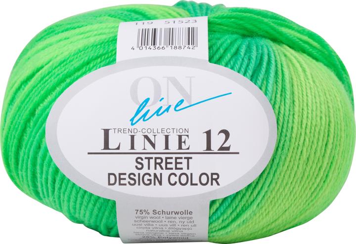 Immagine prodotto Online Street Design Color, linea 12, 50 g, circa 210 m (210 m)