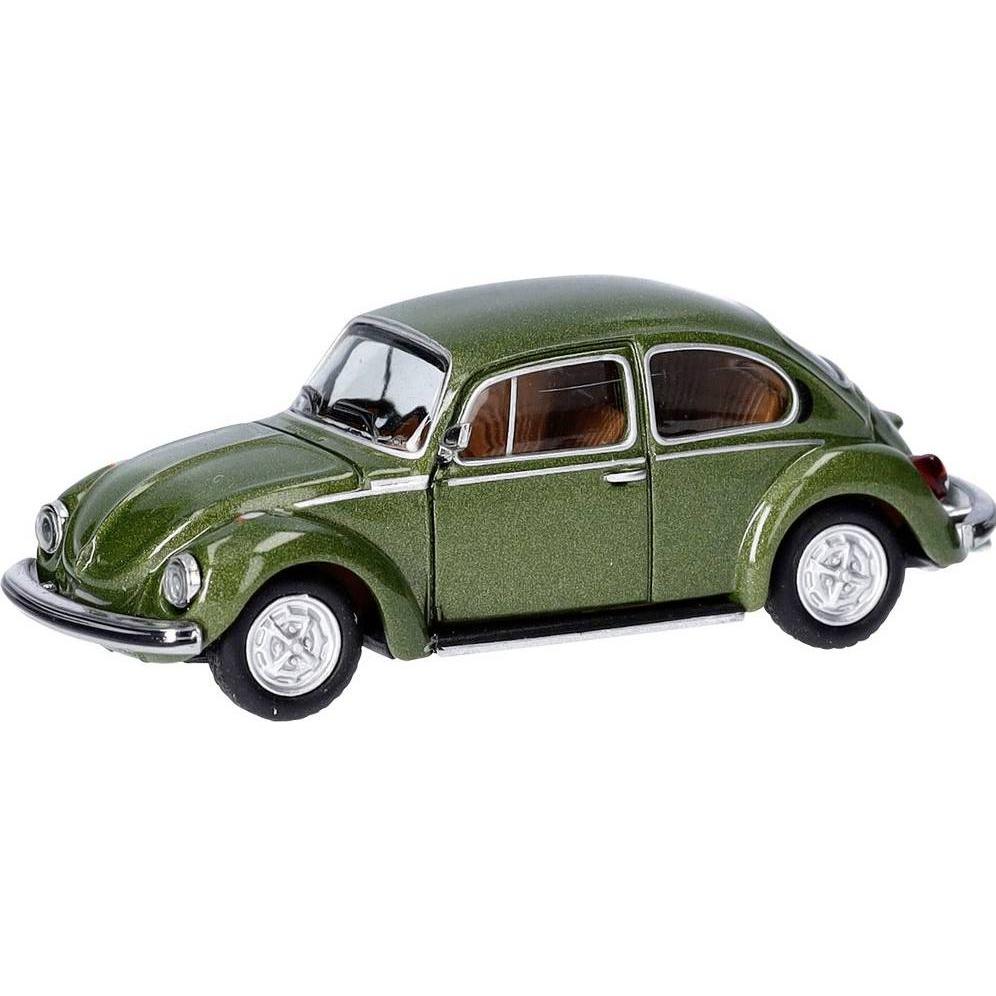 Herpa 430982-002 H0 PKW Modell Volkswagen Käfer 1303, moos metallic