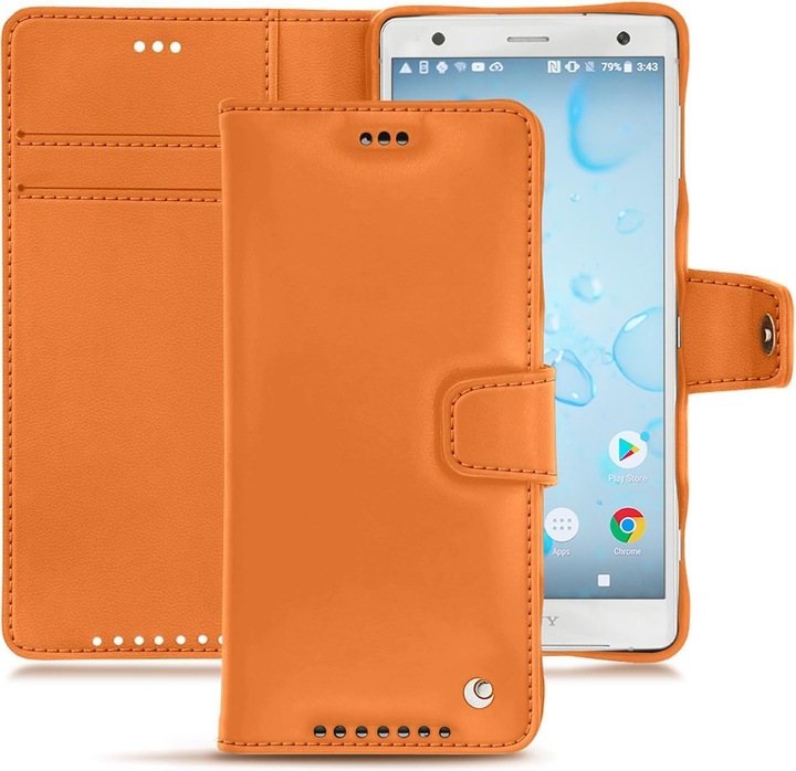 Produktbild Noreve Lederschutzhülle Wallet (Sony Xperia XZ2)