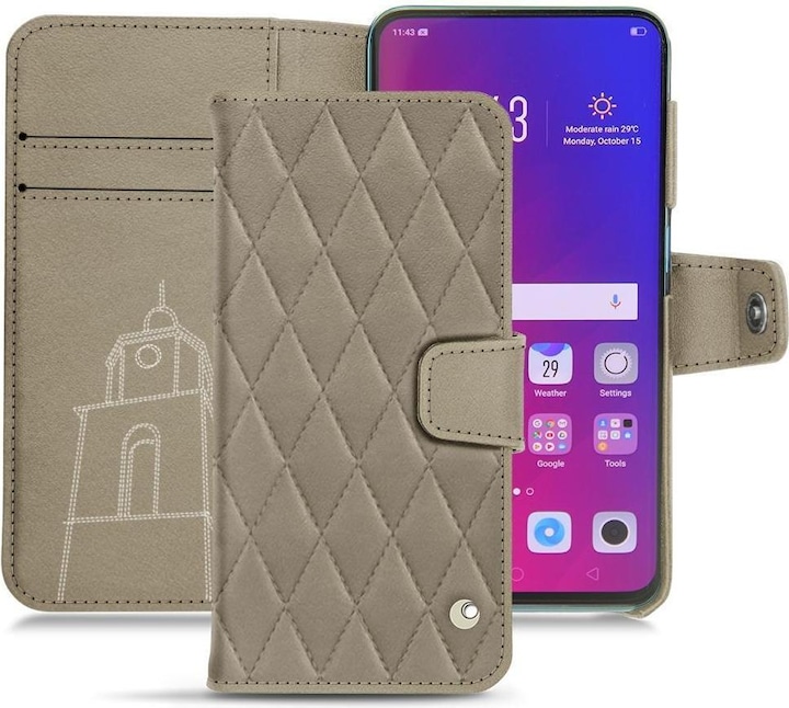 Produktbild Noreve Lederschutzhülle Wallet (Oppo Find X)