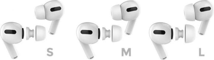 Produktbild Deltalabs Airpods Pro / Pro 2 Ohrpolster Rutschfeste Eartips Silikon (AirPods Pro)