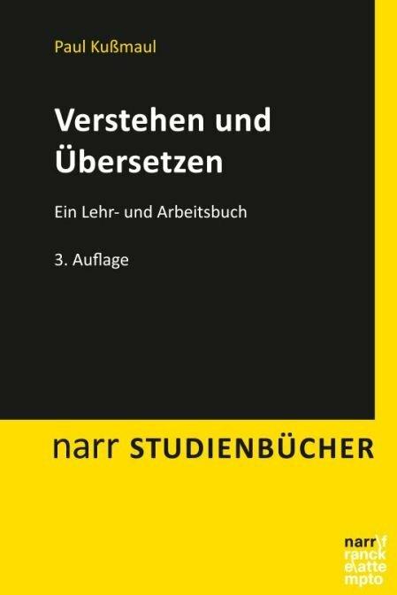 Produktbild Verstehen und Übersetzen (Deutsch, Paul Kussmaul, 2014)