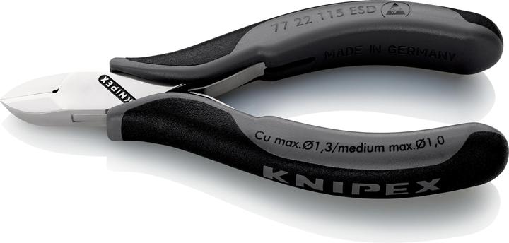 Produktbild Knipex Elektronik-Seitenschneider ESD (115 mm)