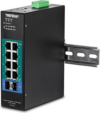 Immagine prodotto Trendnet TI-PG102i 10-Port DIN-Rail Switch Industrial Gigabit Managed PoE+ (10 porte)