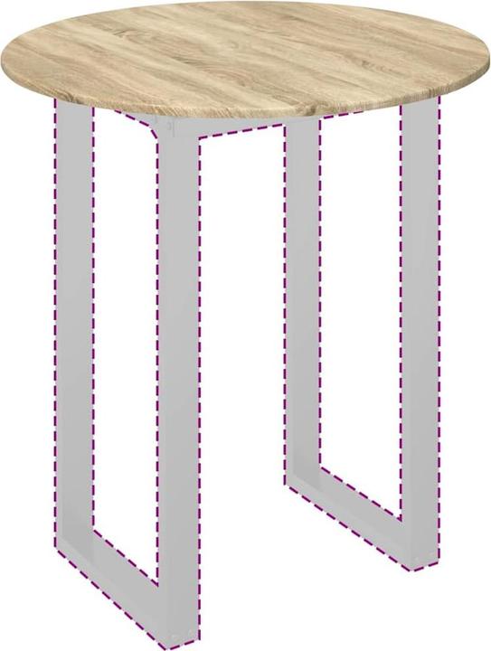 Produktbild VidaXL Tischplatte (80 x 80 x 1.5 cm)
